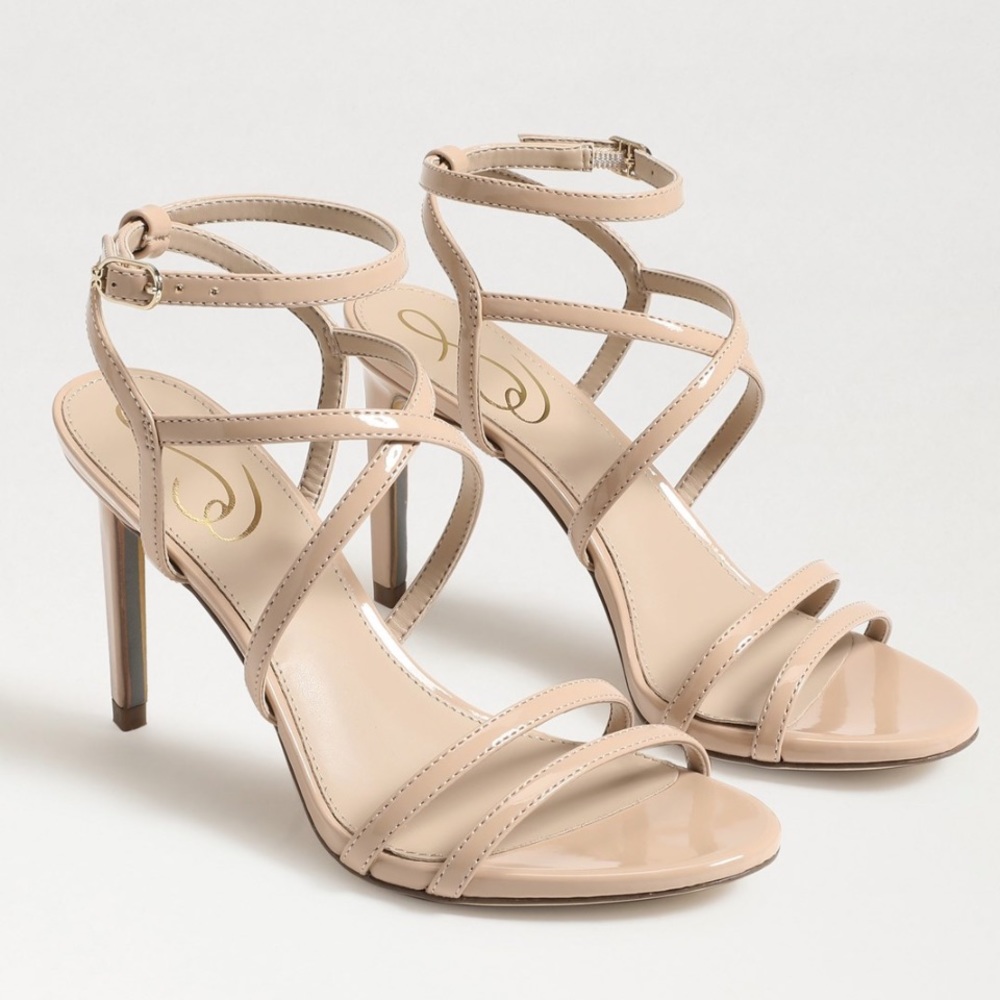 Sam Edelman Nude Strappy Heels